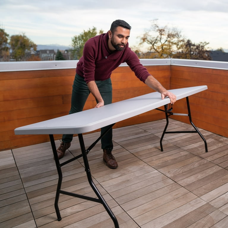 Peakform 6 Foot Rectangle Folding Table, Indoor/Outdoor Requisite