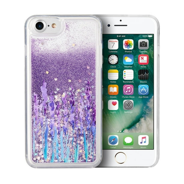 Beautiful Liquid Glitter Waterfall Cellphone Case for iPhone 8 Plus / 7
