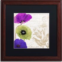 Trademark Fine Art "Love Notes II" Canvas Art by Color Bakery, Black Matte, Wood Frame