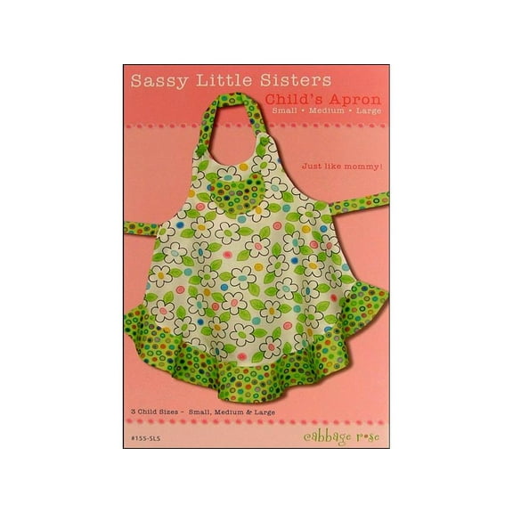 Cabbage Rose Sassy Little Sisters Ptrn