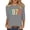 #0196-Gray, variant on Karight Womens Retro 1976 Graphic Tees Crew Neck 3/4 Sleeve Casual Loose Fit Lightweight Vintage Inspired T Shirts