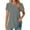 Gray, variant on Hvyesh Womens Casual Tshirt 2025 Summer Short Sleeve Tops Slim Tunic Shirt Loose Crewneck Solid Blouses Tee