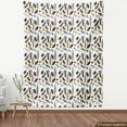thumbnail image 3 of Ambesonne Animal Fabric by the Yard Upholstery, Vivid Feathers Vivid Art, 5 Yards, Multicolor, 3 of 4