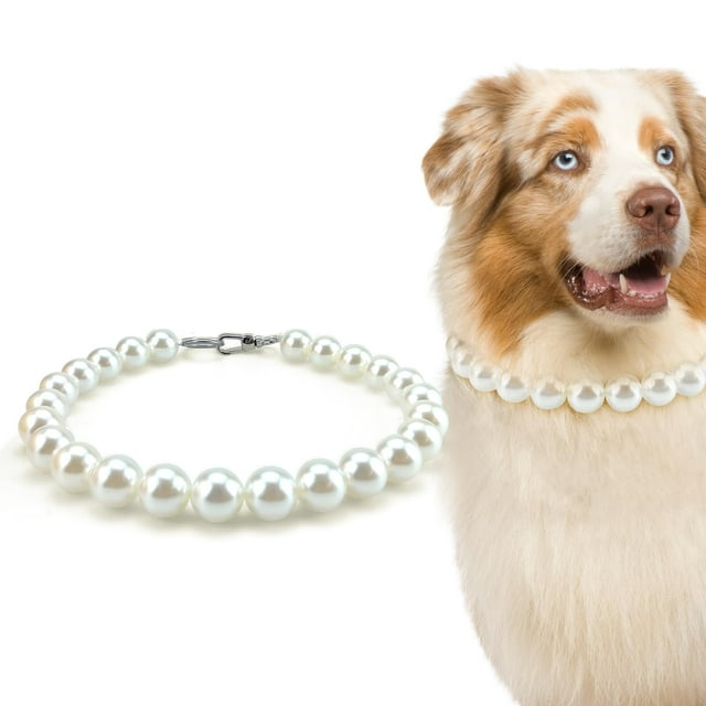 Collar para perros KUDES Chunky Pearl para perros medianos y grandes