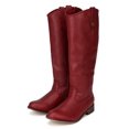thumbnail image 5 of Breckelle Rider-18 New Women Leatherette Round Toe Riding Knee High Boot, 5 of 5