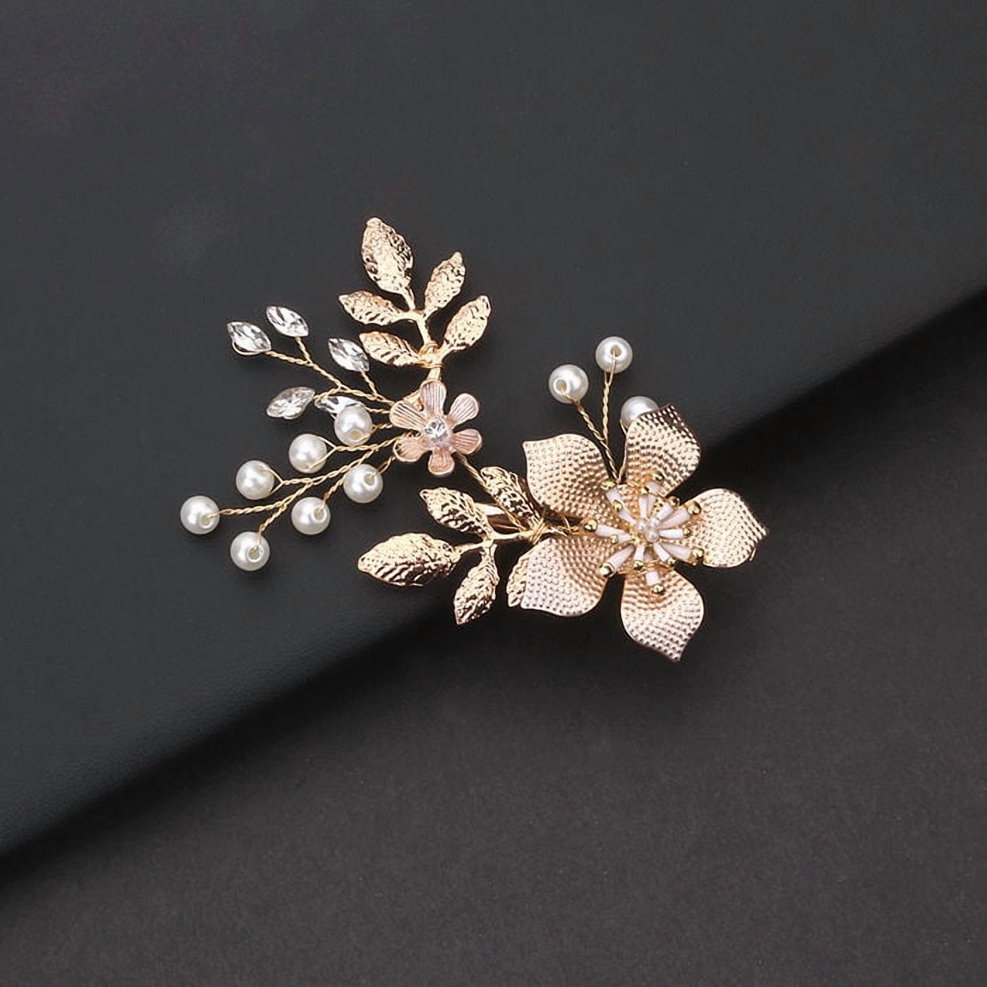 EKE Women’s Hair Clip Vintage Retro Back-Wear Elegant Hair Accessory with Fashion Texture