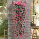 thumbnail image 3 of Bolsa colgante de flores artificiales, maceta de ratán sintético, decoración para interiores y exteriores, ideal para bodas, flores sintéticas, jardín artificial, decoración del hogar,, 3 of 8