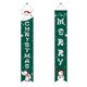 thumbnail image 1 of Pancarta de Feliz Navidad para colgar en la pared, para decoración festiva en interiores y exteriores, para colgar en la cortina de la puerta, para fiestas, decoración navideña (verde), 1 of 4