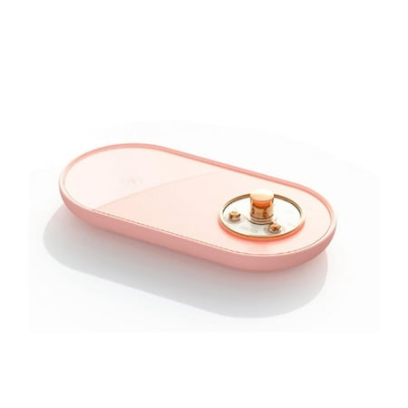 

FYBD USB Constant Warm Coaster Retro Home Portable Constant Temperature Coaster (Pink)