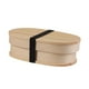 thumbnail image 3 of Caja bento japonesa de madera con correa y tapa, vajilla, cuenco, caja de dulces, comida opcional, 3 of 9