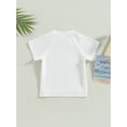 thumbnail image 4 of TSEXIEFOOFU Toddler Girls Boys Summer Casual Tops Solid Color Short Sleeve O Neck Loose T-shirt, 4 of 9
