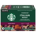 thumbnail image 2 of Starbucks Coffee K-Cup Pods, Italian Roast Coffee, Dark Roast, 100% Ground Arabica Coffee, Keurig Genuine K-Cup Pods, 10 CT K-Cups Per Box (Pack of 2 Boxes), 2 of 3