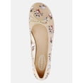 thumbnail image 5 of Scoop Women's Floral Mesh Ballet Flats, 5 of 8
