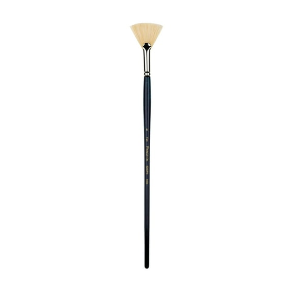 Princeton Brush Ashley Natural Bristle Brush, Fan, 6