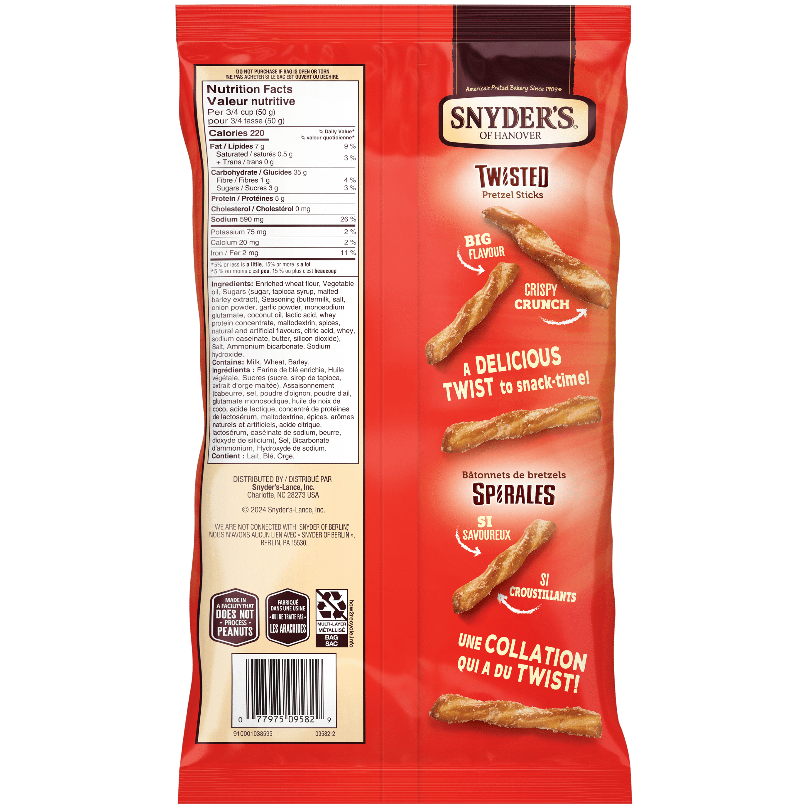 SOH Twisted Seasoned Pretzel Sticks