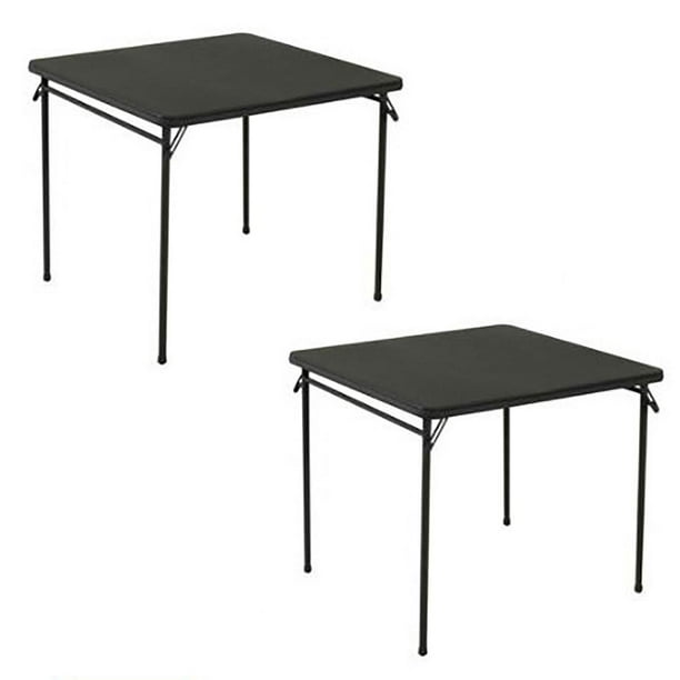 Cosco 34 Square Vinyl Top Folding Dining Or Card Game Table