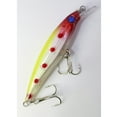 thumbnail image 3 of Wildlife Lures 3" inch Bunker Hard Fishing Lure Bait (Red Highlight Trout), 3 of 5
