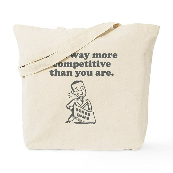 CafePress - Competitive 1 Tote Bag - Unisex Canvas Tote Bag, Beige, 1-Piece