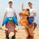 thumbnail image 2 of Disfraz inflable de montar a caballo y toro, divertido traje de vaquero y matador español para fiesta de Halloween y cosplay, 2 of 5