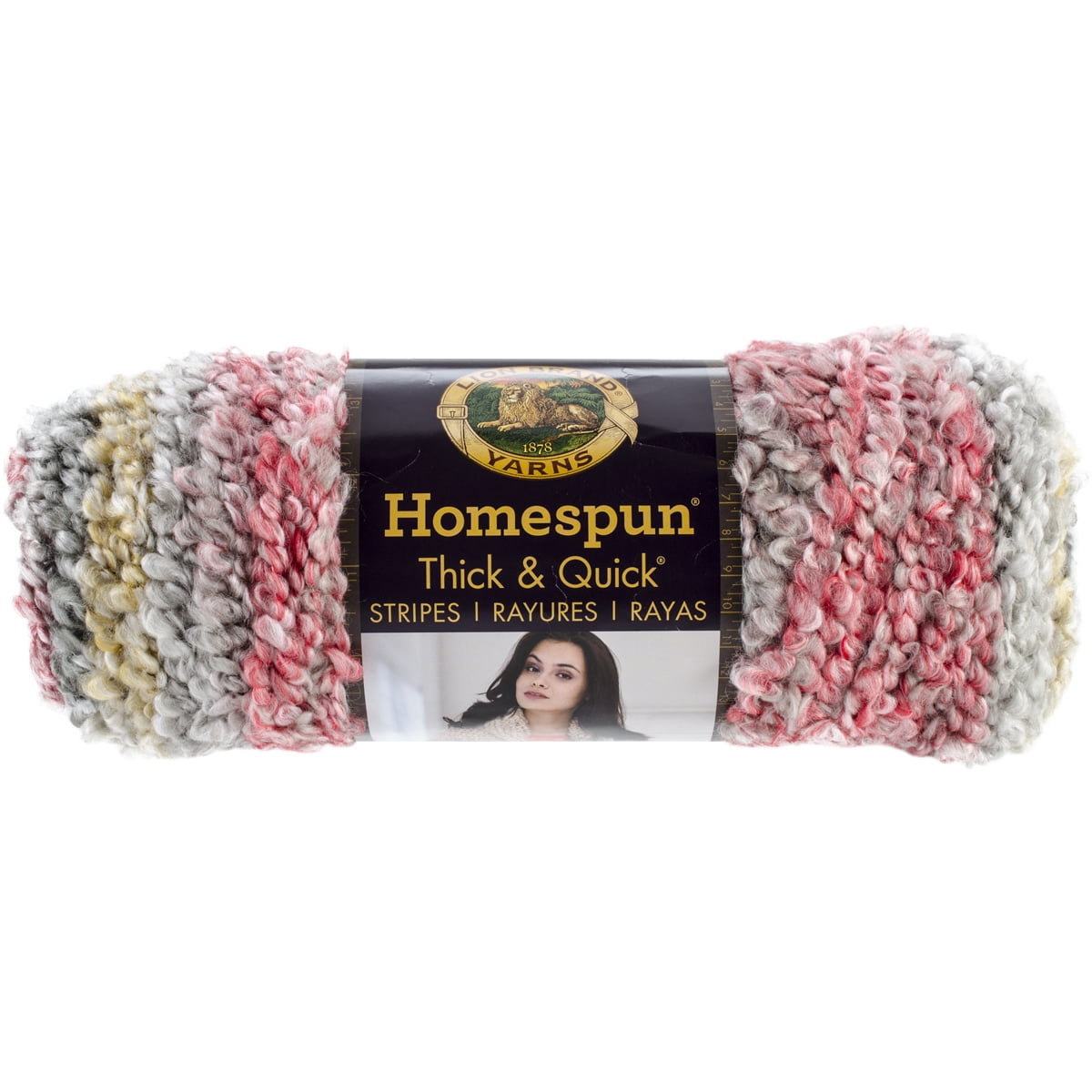 Lion Brand Yarn Homespun Thick & Quick Yarn, 160 Yd.