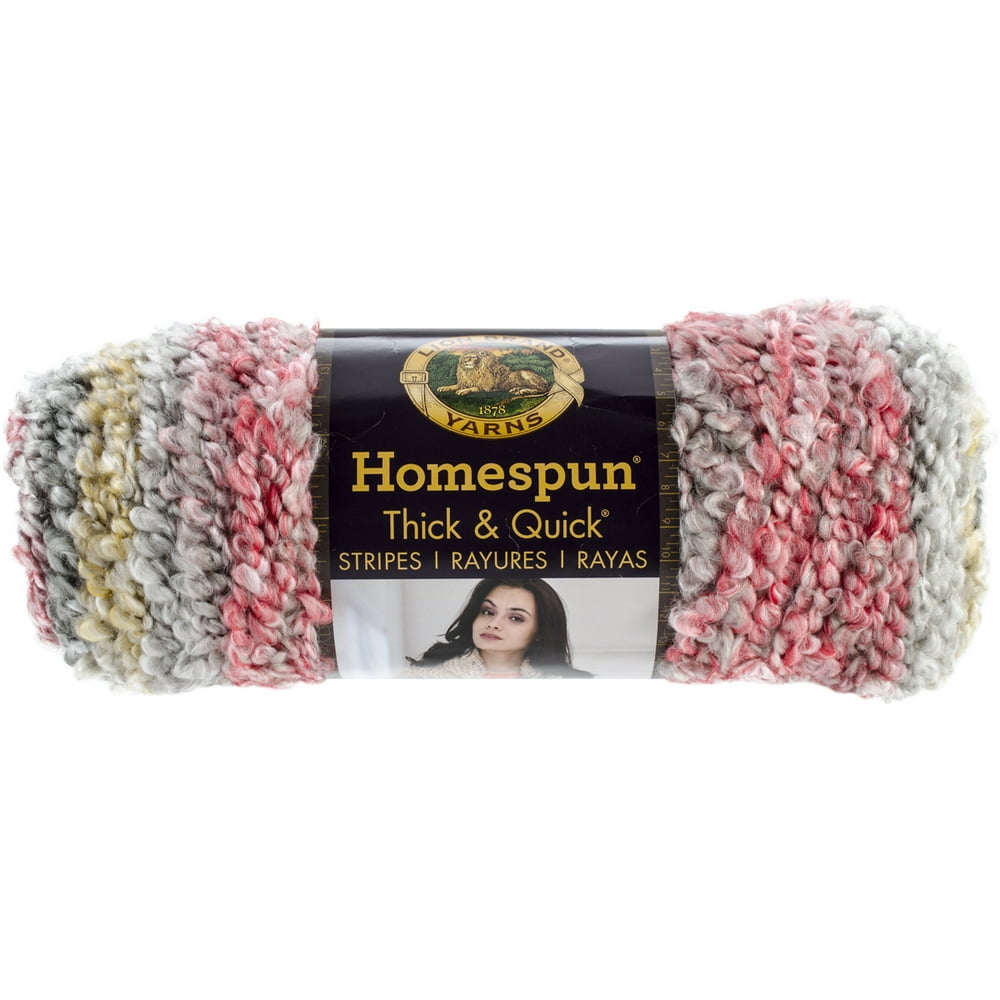 Lion Brand Yarn Homespun Thick & Quick Yarn, 160 Yd.