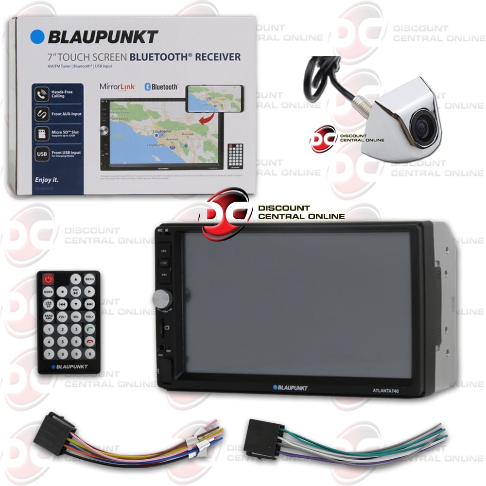 Blaupunkt Car 2DIN 7" Touchscreen AM/FM receiver USB Bluetooth