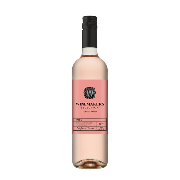 Winemakers Selection Rosé Rose Wine - 750ml, 2019 - Walmart.com ...