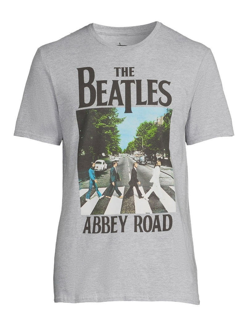 The Beatles Men's and Big Men's Abbey Road Graphic Tee, Sizes S