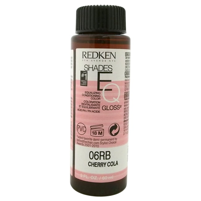 Redken Shades Eq Hair Color Gloss 06Rb, Cherry Cola, 2 Oz