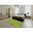 thumbnail image 5 of Ahgly Company Machine Washable Indoor Square Transitional Pistachio Green Area Rugs, 7' Square, 5 of 7