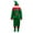 z-Green37, variant on VNKIDY Girls Outfits Kids Xmas Elf Clothes Set Green Velvet Long Sleeve Lapel Dress With Belt Striped Socks Shoes Elf Hat Outfits For Parties Trendy Sets