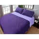 thumbnail image 2 of Edredón Ligero King Size Doble Vista Con Fundas de Almuadas Morado-lila, 2 of 5