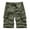 Dark Gray, variant on Turilly Men's Summer Shorts Shorts Elastic WaistSummer Solid Color Casual Shorts Multi-Pocket Cargo Shorts L
