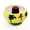 thumbnail image 2 of Ceramic Volcano Tiki Bowl Cocktail Drinkware, 2 of 2