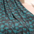 thumbnail image 3 of DarkGreen Cartoon Dinosaurs Silhouette Pattern Blanket,Comfortable Soft Flannel Throw Blanket,All Season,Warm Lightweight Blankets for Sofa Bed Couch Living Room Chair,30"x40", 3 of 4
