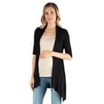thumbnail image 5 of Maternity Open Front Elbow Sleeve Cardigan, 5 of 6