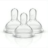 Medela Wide Base Medium-Flow Spare Nipples, 3-Pack
