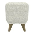 thumbnail image 2 of Artum Hill Fiona Cream Armless Soft Boucle Upholstered Accent Chair, 2 of 6