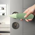 thumbnail image 5 of Qiopertar Silicone Door Handle Cover Protector, Removable Anti-Collision Bumper Guard for Entrance & Interior Room Doors, Soft Safety Edge Padding for KidsFamily Home Decor, Green, 5 of 6