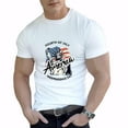 thumbnail image 2 of Men's Fourth of July 100% Cotton Soft Comfort T-Shirt 8 Colors, 2 of 17