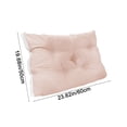thumbnail image 7 of InsCrazy Headboard Pillow for Bed, Full Size Bedside Cushion for Bedroom, Soft Seat Cushion for Bed Chair Seat Sofa and Couch 48inches, 7 of 7