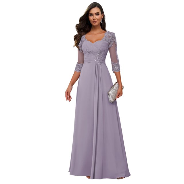 Vestido Loyeloy Wisteria Sweetheart Lace para madre de la novia