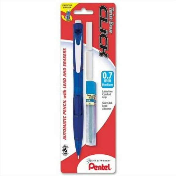 Pentel Twist-Erase CLICK Mechanical Pencil, (Pack of 4)