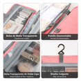 thumbnail image 3 of Cosmetiquera para Maquillaje - Neceser de Viaje con Gancho Bolsa de Aseo Impermeable Bolso Organizador para Articulos de Viaje Accesorios para Mujeres y Hombres (ROSA), 3 of 7