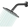 thumbnail image 1 of Pommeau de Douche Pluie Rond Haute Débit Acier Inoxydable Design Haute Pression (B-Chrome 12), 1 of 7