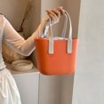 thumbnail image 4 of Bolso Con Asa para Mujer Femenino Color Contrastante Forro A La, 4 of 7