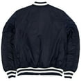 thumbnail image 5 of Men's New Era x Alpha Industries Navy Houston Astros Full-Zip Bomber Jacket, 5 of 5
