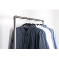 thumbnail image 5 of Real Home Innovations Heavy Duty Garment Rack, Metal and Wood, Black and Brown, 5 of 8