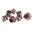 thumbnail image 1 of Juego de Dados Zulema 7 Piezas aleación de zinc D20 D12 D10 D8 D6 D4, 1 of 8