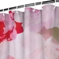 thumbnail image 3 of Pioneer Flower Floral Print Pattern Shower Curtain 72"x84" ,Bathroom Decorative Shower Curtains Set with 12 Hooks,Modern Waterproof Washable Shower Curtain, 3 of 6